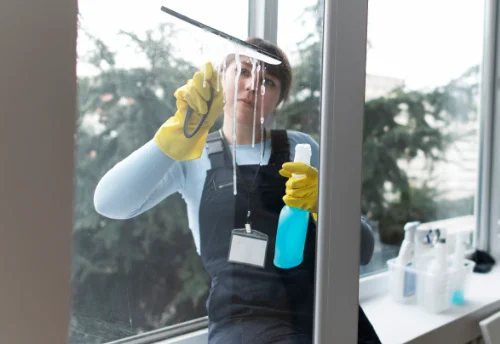 Nettoyage de vitres intérieures et extérieures à Béhen
